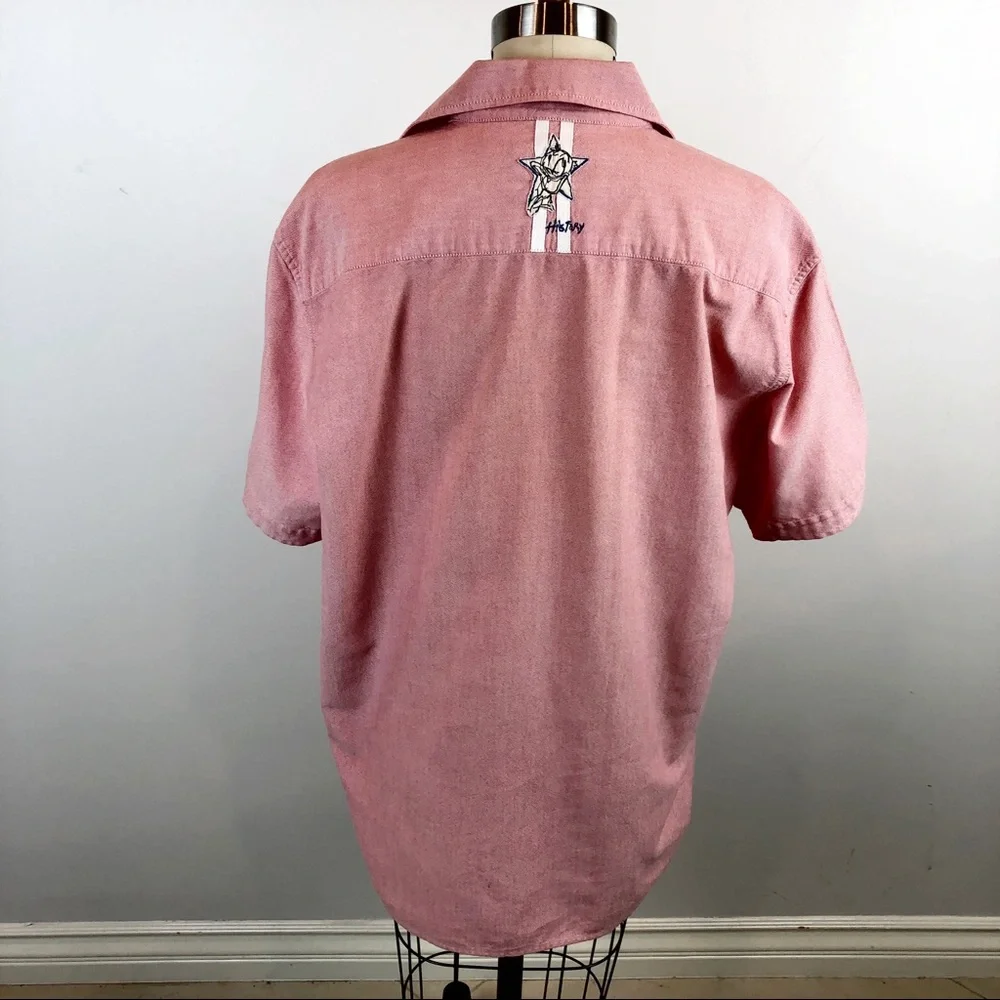 ICEBERG HISTORY x DISNEY Chambray Bowling Shirt - Picture 5 of 13